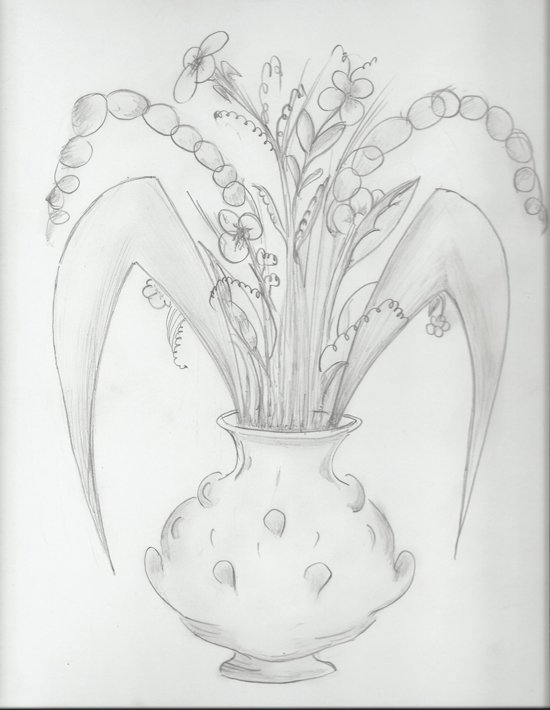 Featured image of post Shaded Flower Pot Drawing / Flower vase drawing pencil drawing pictures flower sketches pencil art drawings flower drawing for kids bird drawings rose coloring how to draw a vase of flowers step by step.