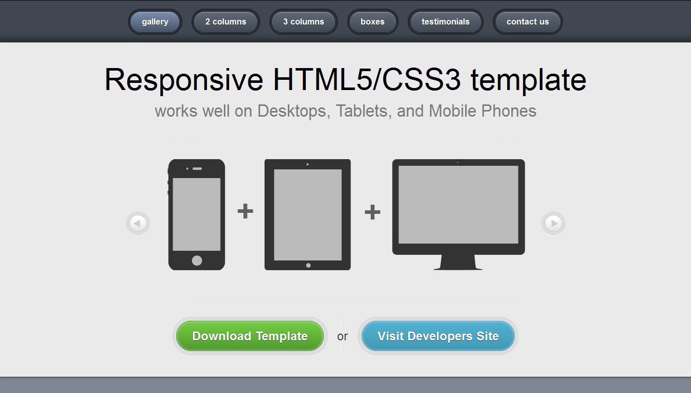 Free Download Responsive Html Css3 Templates