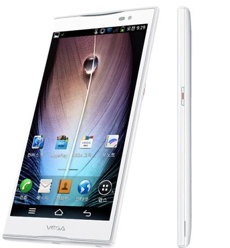 Pantech Vega No 6 with full specification and India Price