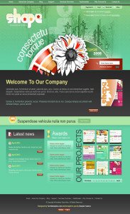 Shape Html Css Theme Design