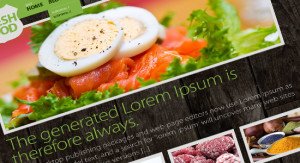 hotel food template design1
