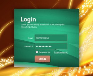 psd-green-login-box
