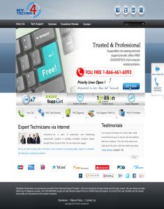 Technical Support Template Design