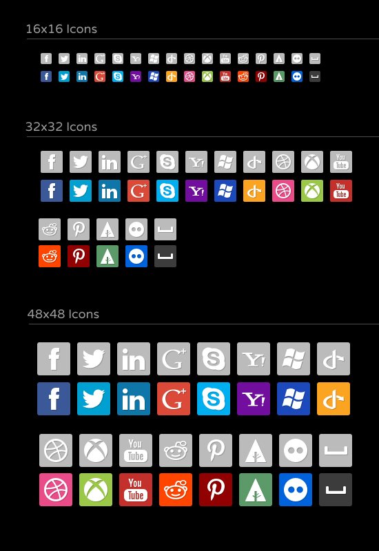 Top 48 Best Social Media Icons With Hover Effect