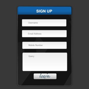 top best login form design