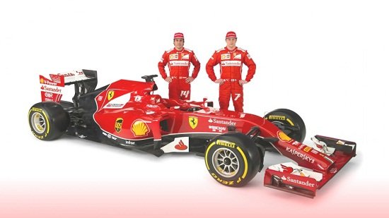 Ferrari F14 T compete in Formula One