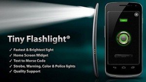 How to activate the flashlight of an Android phone