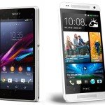 Sony Z1 Compact Compare Xperia Mini vs HTC One