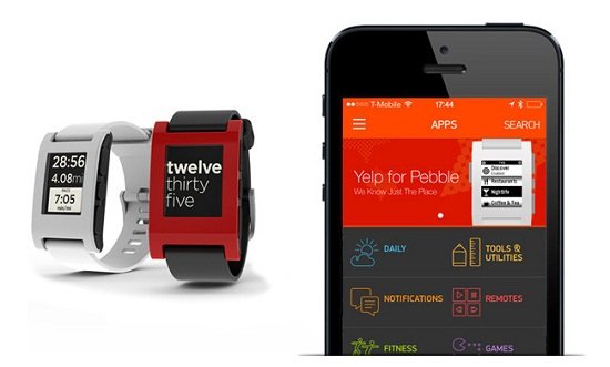 The Pebble Appstore will be available today