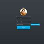 Top Login Form Psd Design For Bloggers