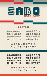 Sabo Free Font