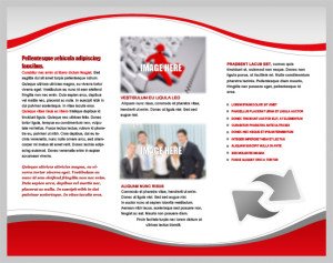 free psd fold brochure back Design