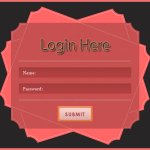 Techieswagger Login Form Design PSD #1