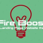 Fire Boost Landing Page Website theme Design