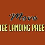 Move One Page Landing Theme PSD Design