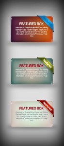 Top 6 Free Product Featured Box Psd Design