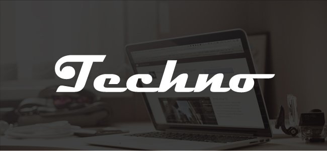 Techno one page website theme page design
