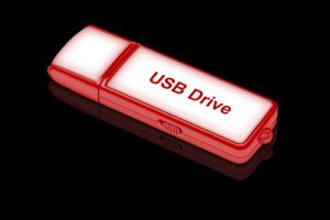 Free USB Drive PSD Design