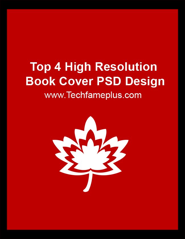 Top 4 High Resolution Book Cover PSD Design