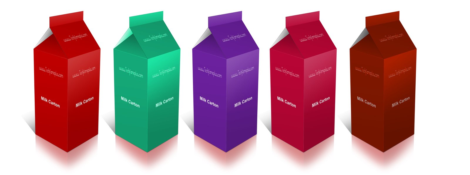 Awesome Milk Carton Mockup Design