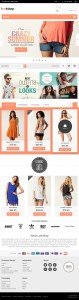 Ecommerce Template PSD Designed