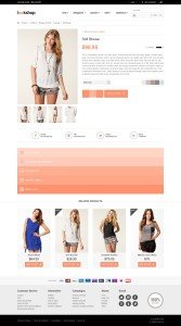 Ecommerce Template PSD Designed