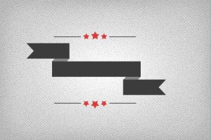 Top 6 Flat Ribbon PSD design