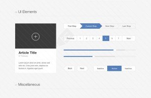 free UI design Style PSD design