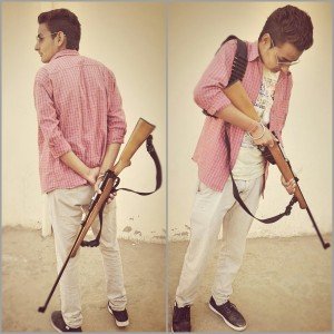 The first look With big gun