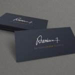 Top 2 Business cards PSD mockup design