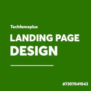 landing page design