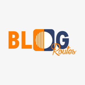 Blog Routes PSD Logo Design