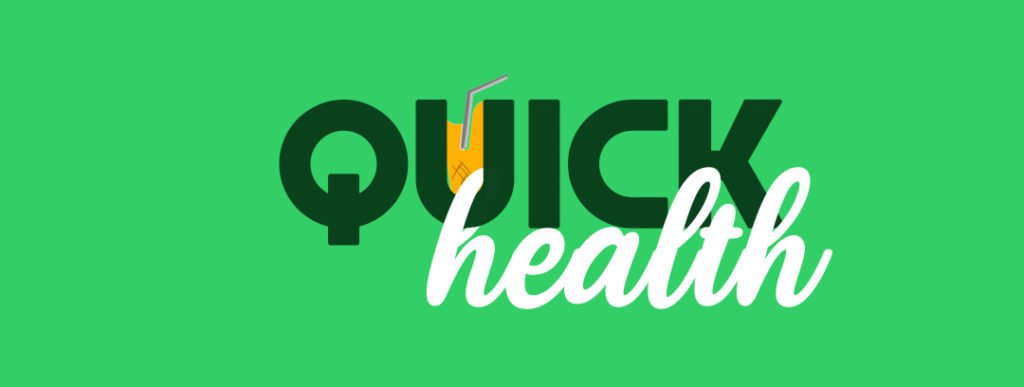 Free Quick Juice Health PSD logo Design