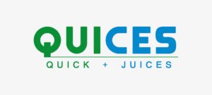 quick-juice health graphic logo design