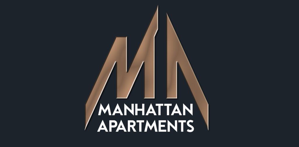 Manhattan Apartments Logo Design Sample