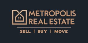 Metropolis Real Estate Logo Design Sample
