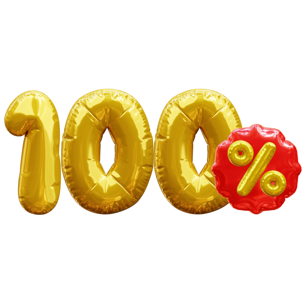 3D Discount Numbers Illustration