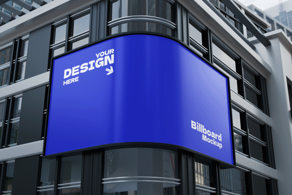 Billboard Mockup PSD Design with Downloadable File – Free & Premium Options