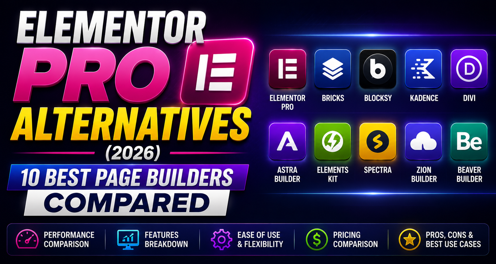 Elementor Pro Alternatives (2026): 10 Best Page Builders Compared