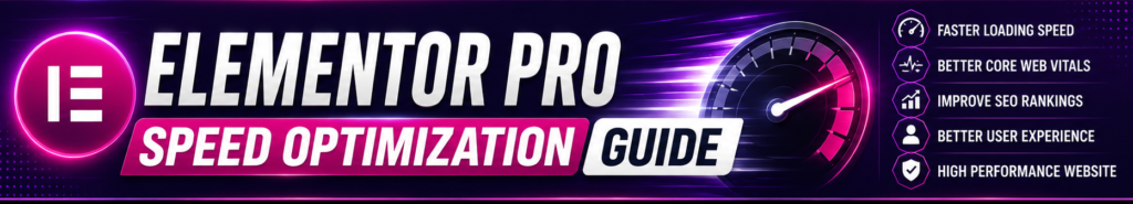 How to Speed Up Elementor Pro Website (2026): Complete Performance Optimization Guide 2 Elementor Pro Speed Optimization Guide