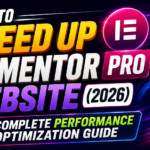 How to Speed Up Elementor Pro Website (2026): Complete Performance Optimization Guide