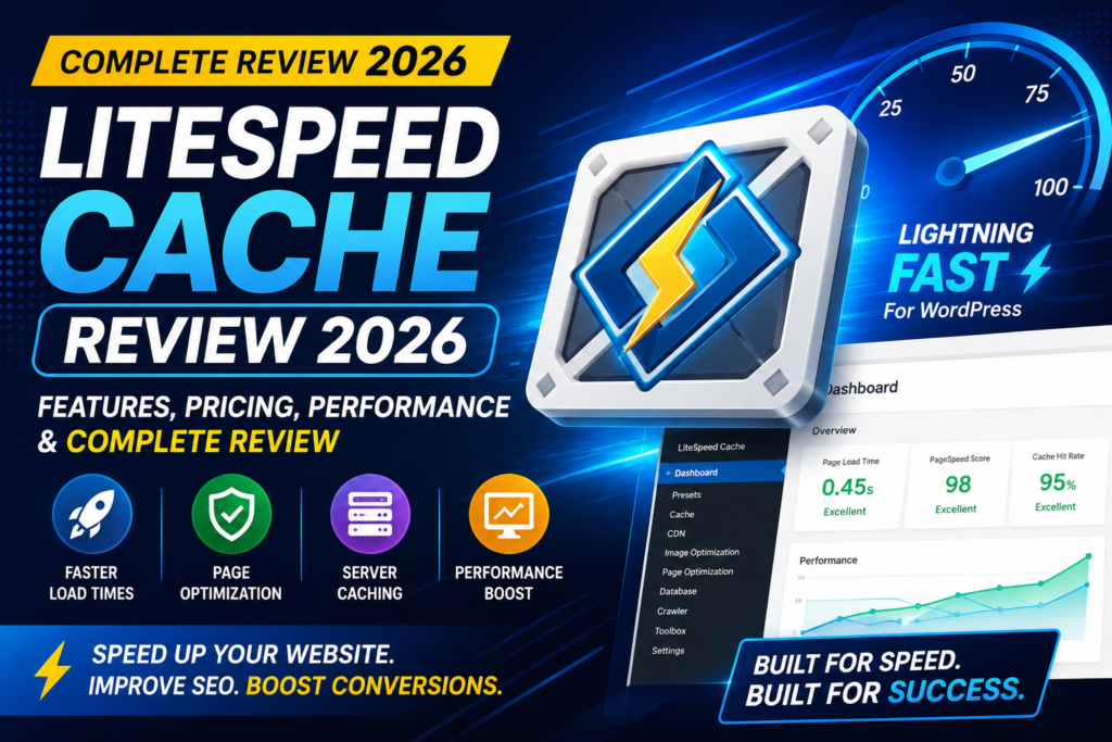 LiteSpeed Cache Review 2026 – Features, Pricing, Performance & Complete Review