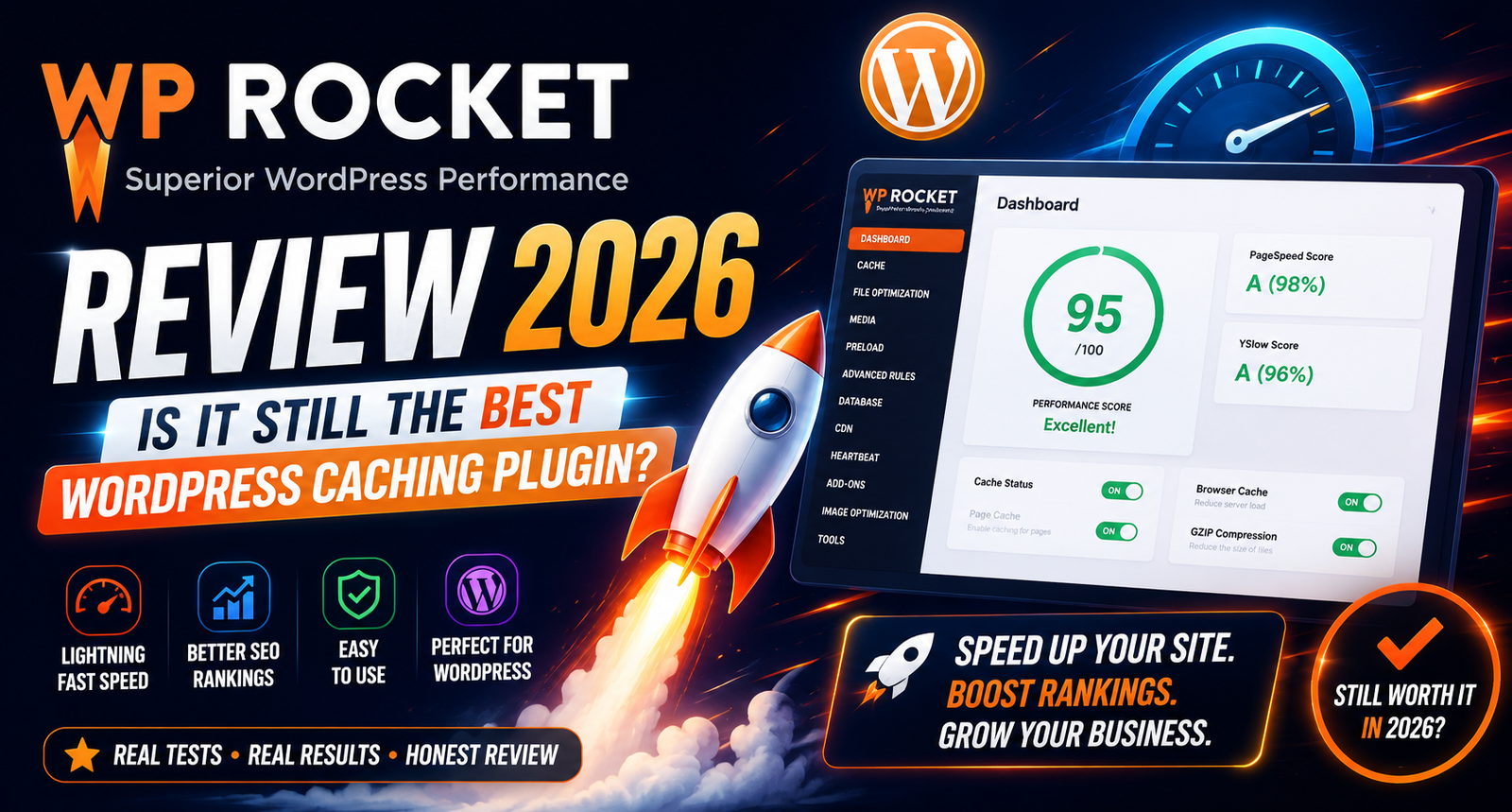 WP Rocket Review 2026 – Is It Still the Best WordPress Caching Plugin?
