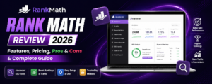 Rank Math Review 2026 – Features, Pricing, Pros & Cons & Complete Guide